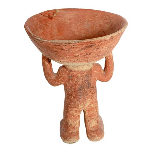 RECIPIENTE ANTROPOMORFO EN TERRACOTA