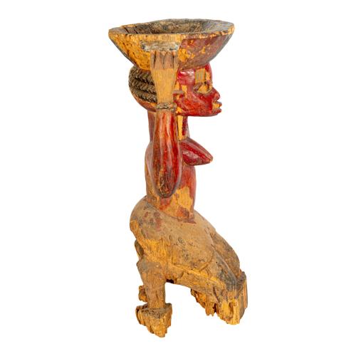 FIGURA AFRICANA DE CULTO DE LA PRIMERA MITAD DE S. XX