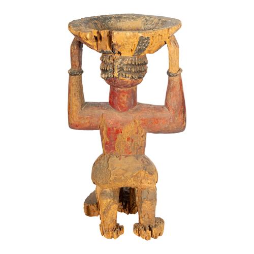 FIGURA AFRICANA DE CULTO DE LA PRIMERA MITAD DE S. XX
