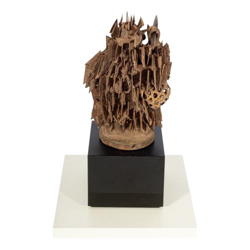 FIGURA FETICHE NKISI KNONDI PRIMERA MITAD DE SIGLO XX