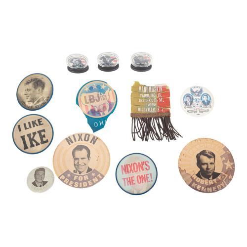 CONJUNTO DE PINES Y MONEDAS PRESIDENCIALES DE EE.UU.