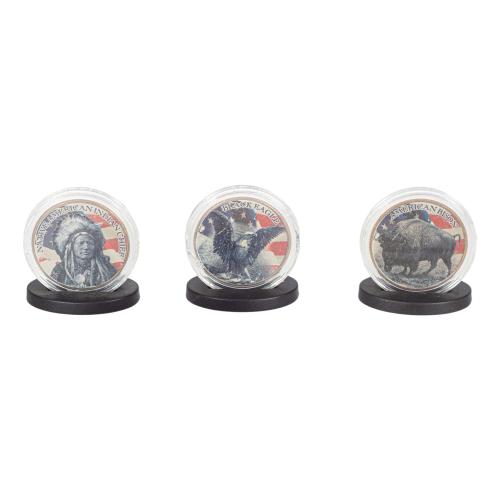 CONJUNTO DE PINES Y MONEDAS PRESIDENCIALES DE EE.UU.
