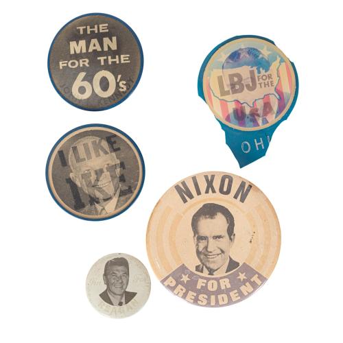 CONJUNTO DE PINES Y MONEDAS PRESIDENCIALES DE EE.UU.