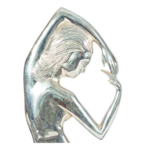 PAREJA DE FIGURAS ESTILO ART DECÓ 