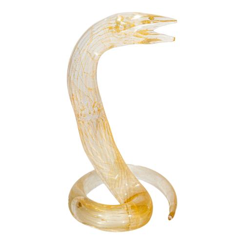 FIGURA DECORATIVA EN CRISTAL DEL ÚLTIMO CUARTO S.XX