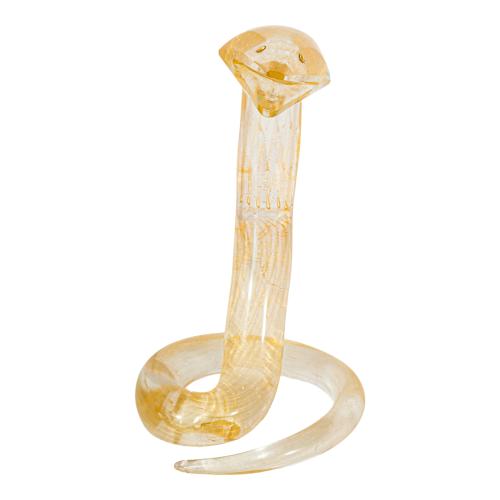 FIGURA DECORATIVA EN CRISTAL DEL ÚLTIMO CUARTO S.XX