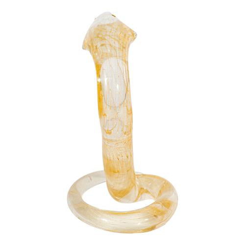 FIGURA DECORATIVA EN CRISTAL DEL ÚLTIMO CUARTO S.XX