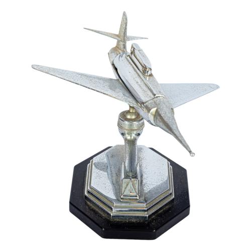 MAQUETA DE AVIÓN Y ENCENDEDOR DE SOBREMES AÑOS 50