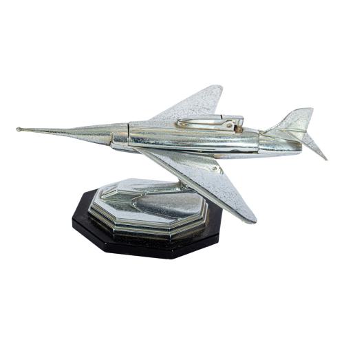 MAQUETA DE AVIÓN Y ENCENDEDOR DE SOBREMES AÑOS 50