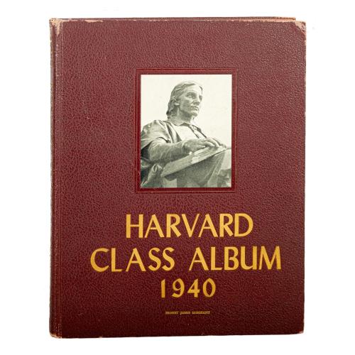 ANUARIO DE HARVARD PROMOCIÓN KENNEDY 1940 