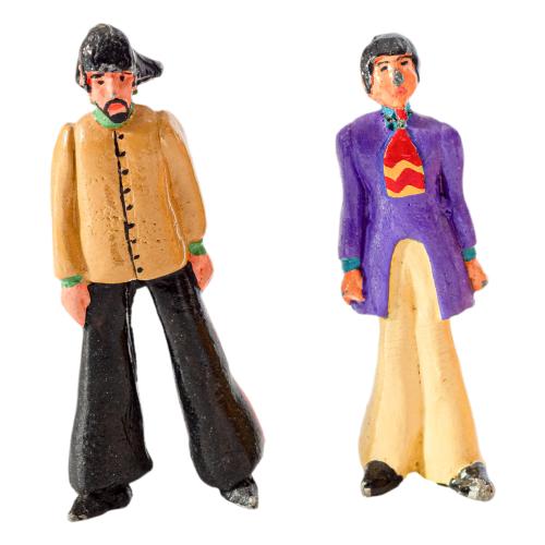 FIGURITAS DE COLECCIÓN THE BEATELS 