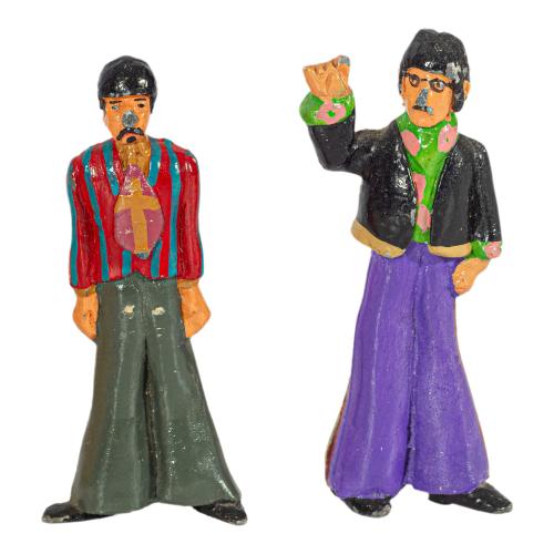 FIGURITAS DE COLECCIÓN THE BEATELS 