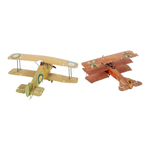 MAQUETAS DE BIPLANO Y TRIPLANO