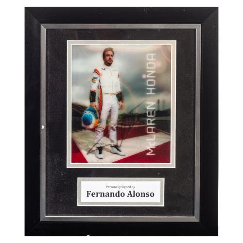 AUTÓGRAFO FERNANDO ALONSO