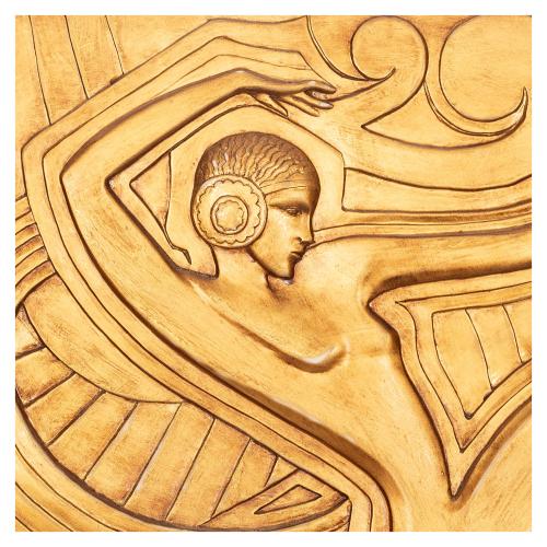TRES PLAFONES ESTILO ART DECO 