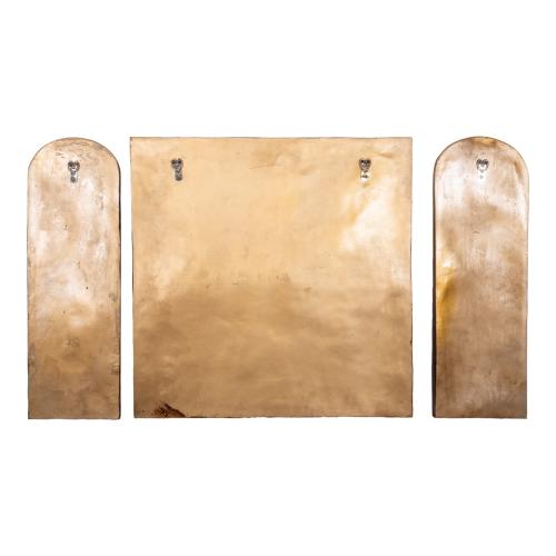 TRES PLAFONES ESTILO ART DECO 