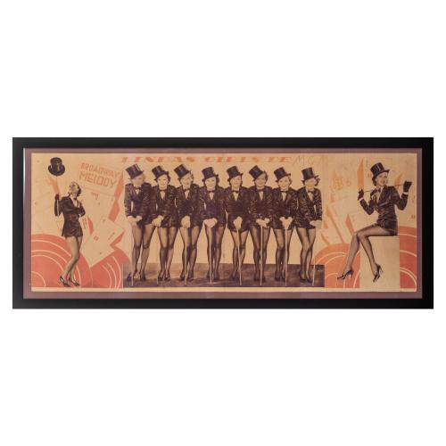 CARTEL DE BRODWAY MELODY DE LOS AÑOS 30