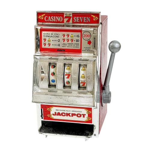 MÁQUINA TRAGAPERRAS CASINO SEVEN EN MINIATURA 