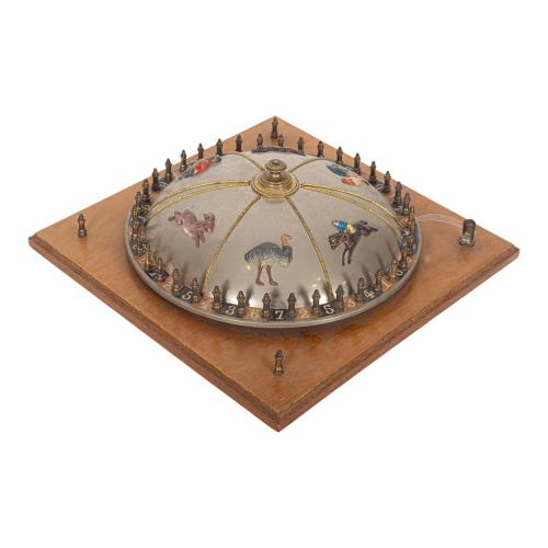 PEQUEÑA RULETA FRANCESA DEL PRIMER CUARTO DEL S.XX