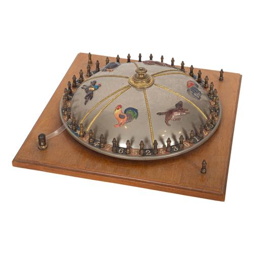 PEQUEÑA RULETA FRANCESA DEL PRIMER CUARTO DEL S.XX