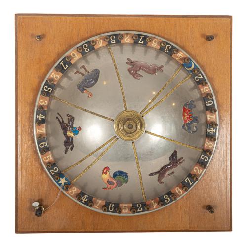 PEQUEÑA RULETA FRANCESA DEL PRIMER CUARTO DEL S.XX