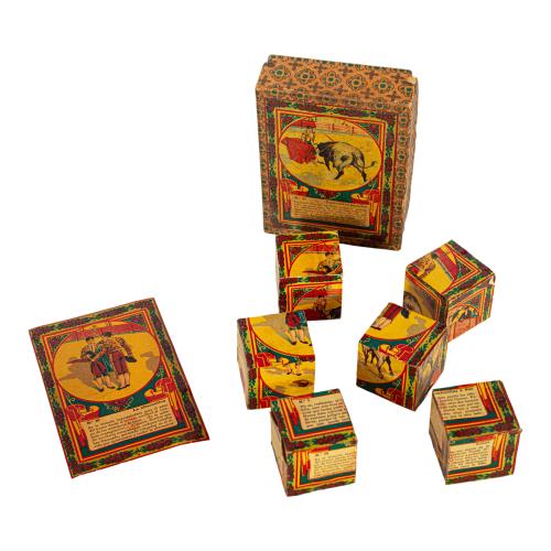 CONJUNTO DE PIEZAS CURIOSAS DE TEMÁTICA TAURINA