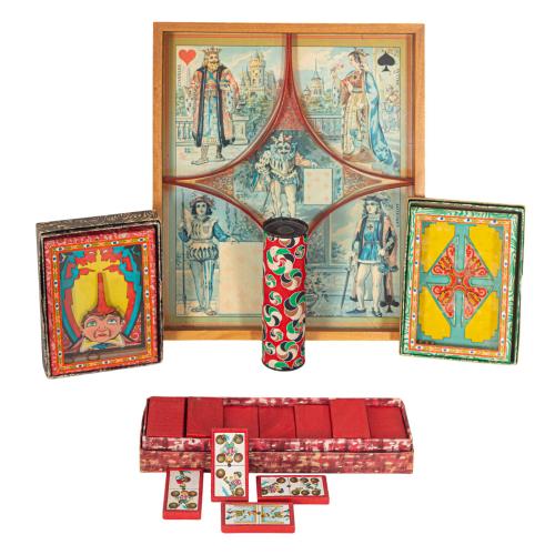 CONJUNTO JUEGOS DE MESA DEL PRIMER TERCIO DE S. XX
