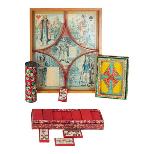 CONJUNTO JUEGOS DE MESA DEL PRIMER TERCIO DE S. XX
