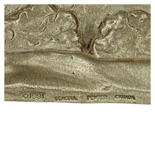 PAREJA APOYALIBROS SEAGULL PEWTER  