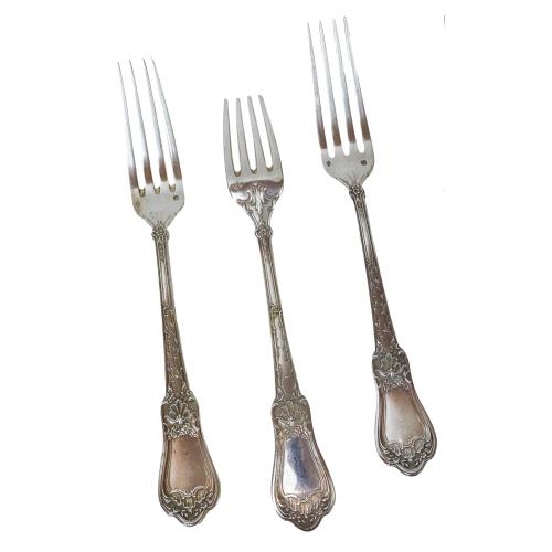 MEDIA CUBERTERIA DE PLATA DE LA PRIMERA MITAS DE SIGLO XX