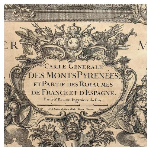 GRABADO ENMARCADO 1730