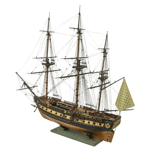 MAQUETA DE FRAGATA  LA CONCORDE  DE MEDIADOS S. XX