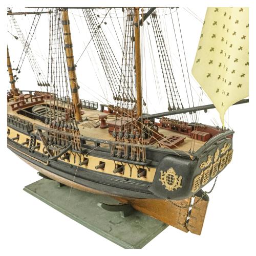 MAQUETA DE FRAGATA  LA CONCORDE  DE MEDIADOS S. XX