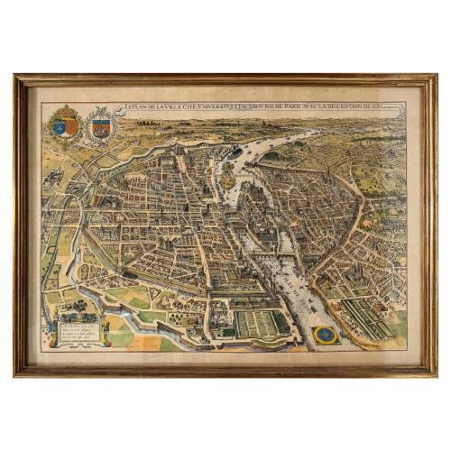 MAPA FACSÍMIL DE LA CIUDAD DE PARÍS