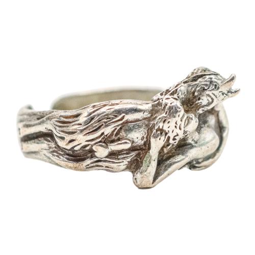 ANILLO ERÓTICO EN PLATA