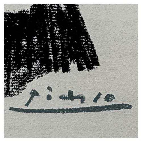 LITOGRAFIA DE PICASSO