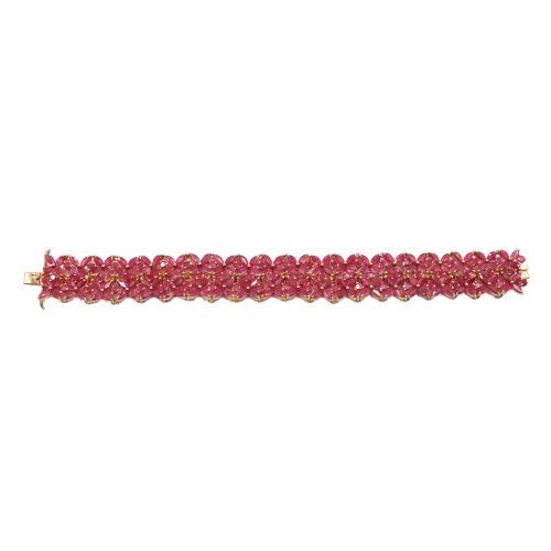 PULSERA CON RUBÍES