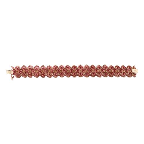 PULSERA CON RUBÍES