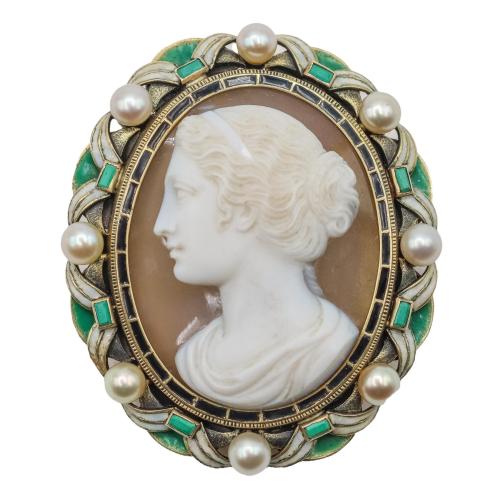 BROCHE COLGANTE CAMAFEO DE JAUME MERCADÉ