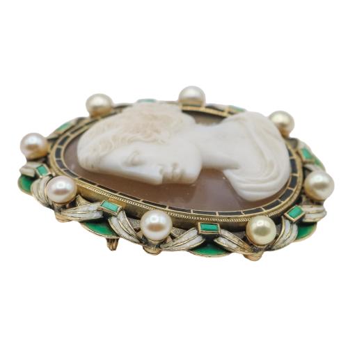 BROCHE COLGANTE CAMAFEO DE JAUME MERCADÉ