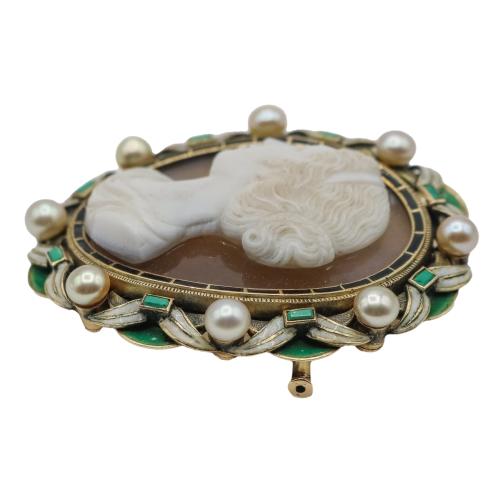 BROCHE COLGANTE CAMAFEO DE JAUME MERCADÉ