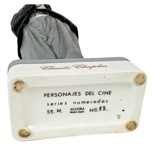 FIGURA EN PORCELANA DE ALGORA DEL ÚLTIMO CUARTO DEL S.XX
