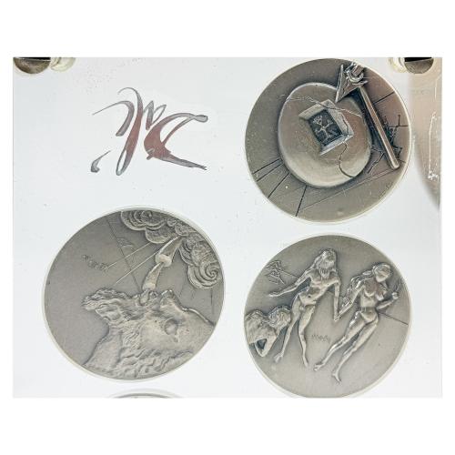 COLECCIÓN DE MEDALLAS "LOS 10 MANDAMIENTOS" DE SALVADOR DALÍ