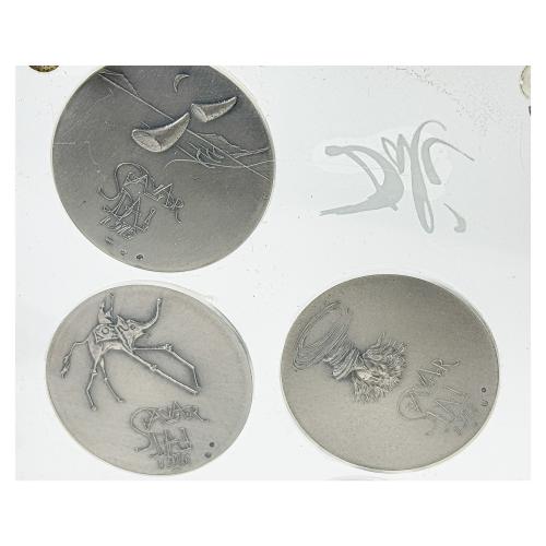 COLECCIÓN DE MEDALLAS "LOS 10 MANDAMIENTOS" DE SALVADOR DALÍ