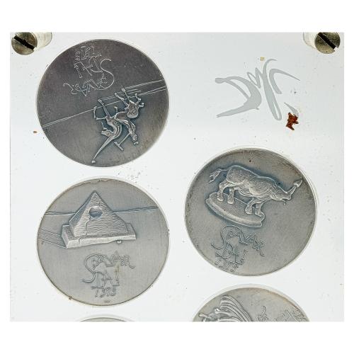 COLECCIÓN DE MEDALLAS "LOS 10 MANDAMIENTOS" DE SALVADOR DALÍ