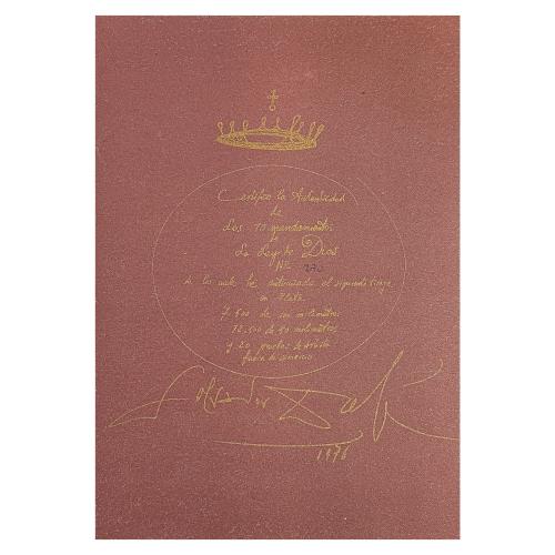 COLECCIÓN DE MEDALLAS "LOS 10 MANDAMIENTOS" DE SALVADOR DALÍ