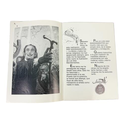 COLECCIÓN DE MEDALLAS "LOS 10 MANDAMIENTOS" DE SALVADOR DALÍ