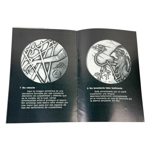COLECCIÓN DE MEDALLAS "LOS 10 MANDAMIENTOS" DE SALVADOR DALÍ