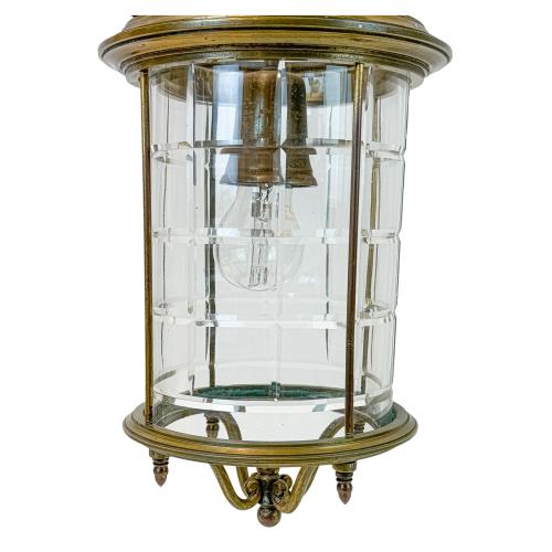 LÁMPARA FAROL DE TECHO DE MEDIADOS S.XX