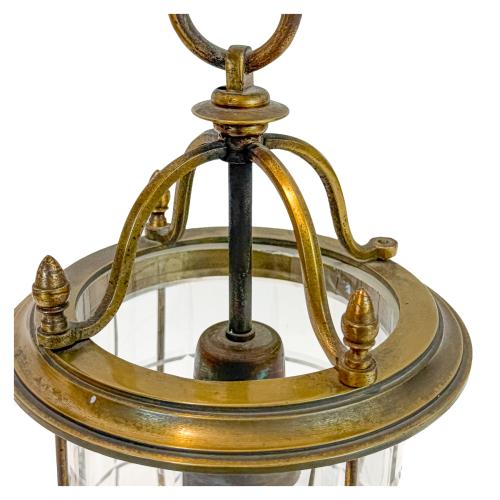LÁMPARA FAROL DE TECHO DE MEDIADOS S.XX